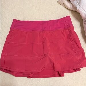 Pink Athletic Skirt lululemon tennis golf skort